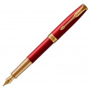 Ручка перьевая Parker ESSENTIAL Sonnet Laque Red GT