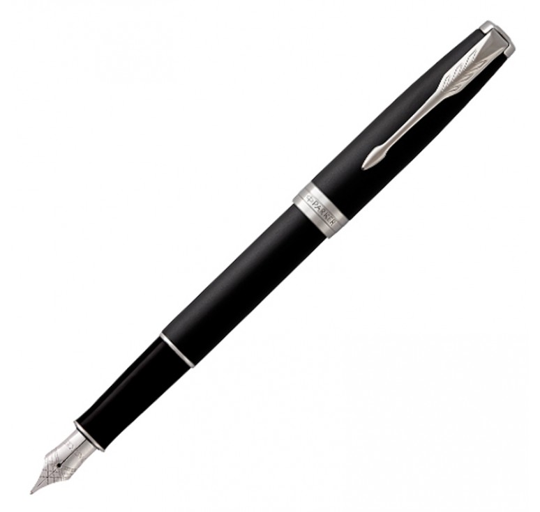 Ручка перьевая Parker ESSENTIAL Sonnet Matte Black CT