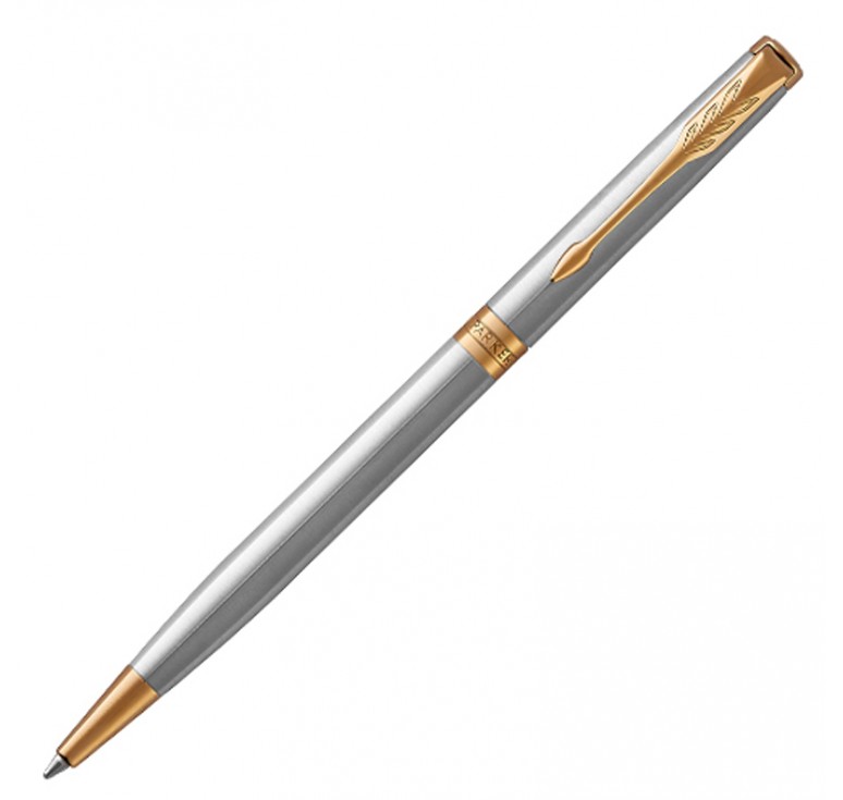 Тонкая шариковая ручка Parker ESSENTIAL Sonnet Stainless Steel GT