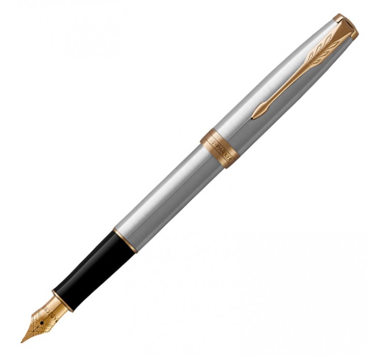 Ручка перьевая Parker ESSENTIAL Sonnet Stainless Steel GT