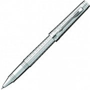 Роллерная ручка Parker Premier, цвет - серебро