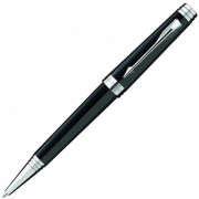 Шариковая ручка Parker Premier, цвет - черный/серебро