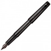 Перьевая ручка Parker Premier, цвет - матовый черный, перо - золото 18К, рутений