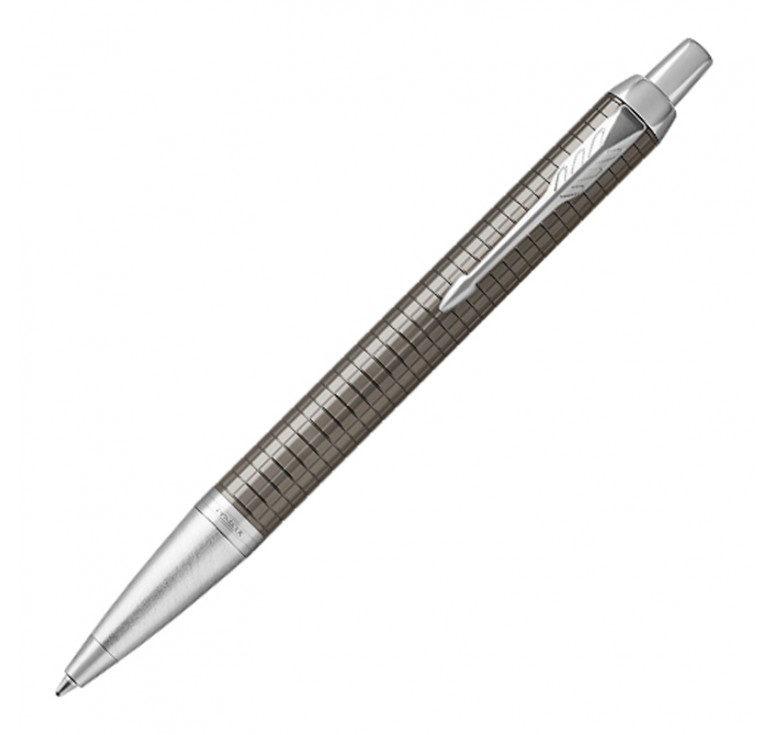 Шариковая ручка Parker IM Premium Dark Espresso Chiselled CT