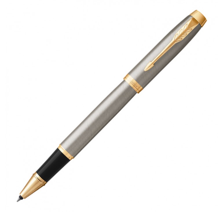 Ручка-роллер Parker IM Brushed Metal GT