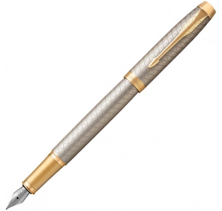 Ручка перьевая Parker IM Premium Warm Grey GT