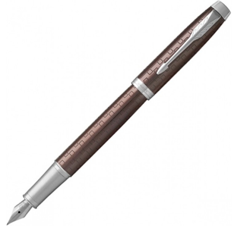 Ручка перьевая Parker IM Premium Brown CT