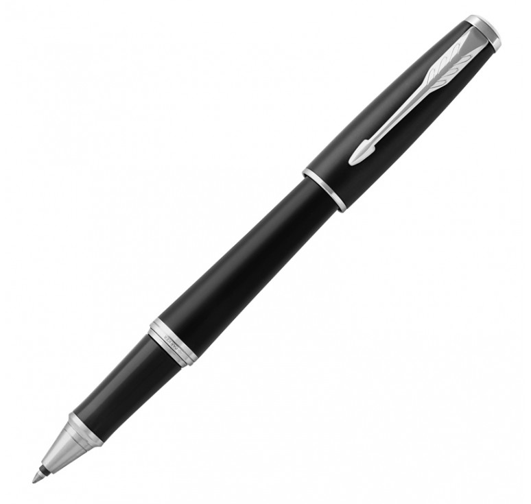 Ручка-роллер Parker Urban Muted Black Chrome CT