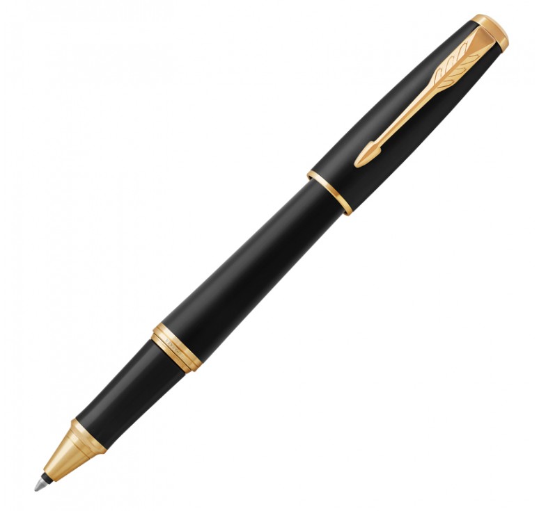Ручка-роллер Parker Urban Muted Black Gold GT
