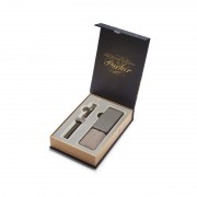Подарочный набор Parker: Ручка Пятый пишущий узел Parker INGENUITY с премиальным чехлом для ручки