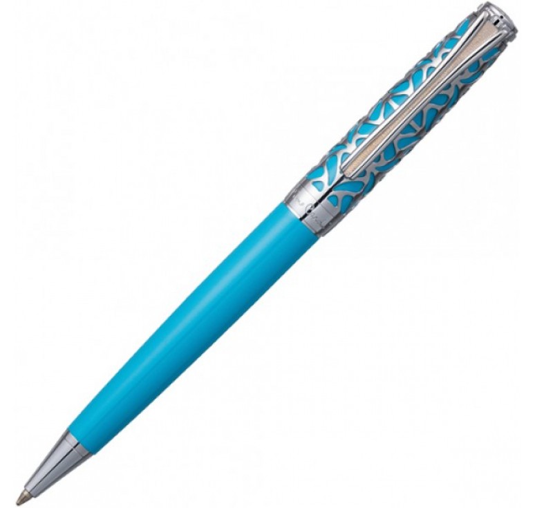 Шариковая ручка Pierre Cardin COLOR-TIME, цвет  - бирюзовый. Упаковка B.