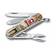 Нож-брелок VICTORINOX Classic "Wilhelm Tell", 58 мм, 7 функций