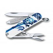 Нож-брелок VICTORINOX Classic "The Giant Panda", 58 мм, 7 функций