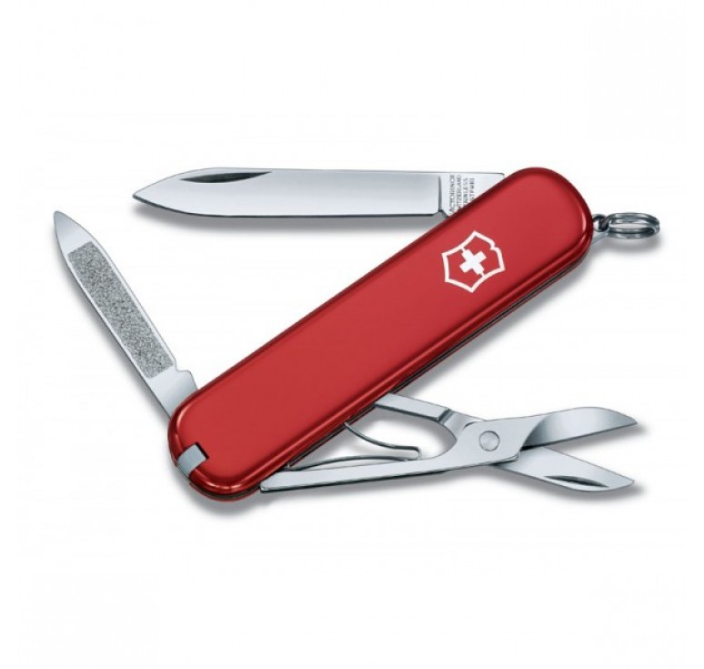 Нож перочинный VICTORINOX Ambassador, 74 мм, 7 функций, красный