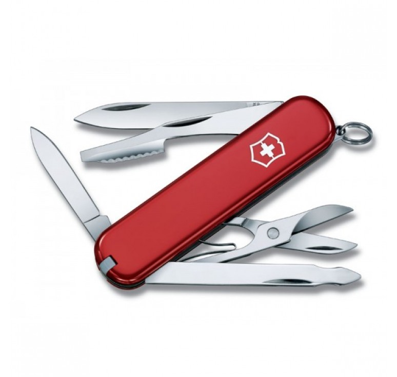 Нож перочинный VICTORINOX Executive, 74 мм, 10 функций, красный