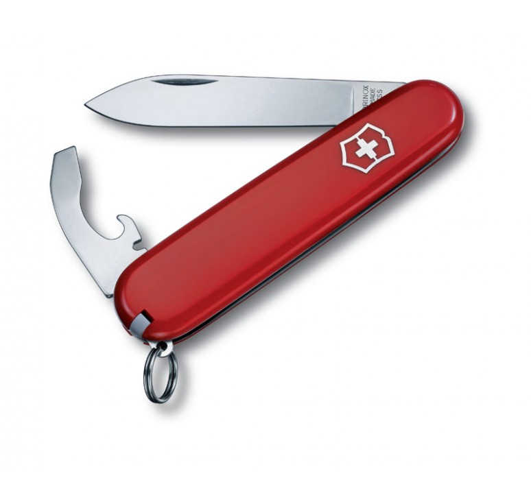 Нож перочинный VICTORINOX Bantam, 84 мм, 8 функций, красный