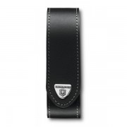 Чехол на ремень VICTORINOX для ножей RangerGrip 130 мм, на липучке, кожаный, 40x40x140 мм, чёрный