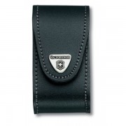 Чехол на ремень VICTORINOX для ножей 91 мм толщиной 5-8 уровней, с клипсой, кожаный, чёрный
