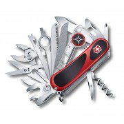 Нож перочинный VICTORINOX EvoGrip S54, 85 мм, 32 функции, с фиксатором лезвия, красный/чёрный