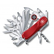 Нож перочинный VICTORINOX Evolution S54, 85 мм, 32 функции, с фиксатором лезвия, красный