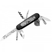 Нож перочинный VICTORINOX St. Jakob, коллекционный, 91 мм, 15 функций, черный, в подарочной коробке
