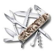 Нож перочинный VICTORINOX Huntsman Desert Camouflage, 91 мм, 15 функций, бежевый камуфляж