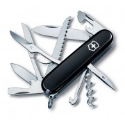 Нож перочинный VICTORINOX Huntsman, 91 мм, 15 функций, чёрный