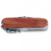 Нож перочинный VICTORINOX Swiss Champ, 91 мм, 31 функция, рукоять из твёрдой древесины