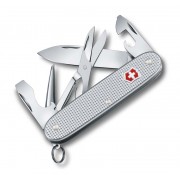 Нож перочинный VICTORINOX Pioneer X, 93 мм, 9 функций, алюминиевая рукоять, серебристый