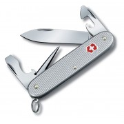 Нож перочинный VICTORINOX Pioneer, 93 мм, 8 функций, алюминиевая рукоять, серебристый