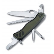 Нож перочинный VICTORINOX Swiss Soldier's Knife 08, 111 мм, 10 функций, зелёный с чёрными вставками