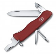 Нож перочинный VICTORINOX Centurion, 111 мм, 11 функций, с фиксатором лезвия, красный