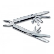 Мультитул VICTORINOX SwissTool, 115 мм, 28 функций, в кожаным чехле