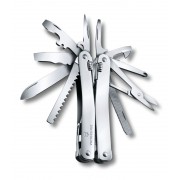 Мультитул VICTORINOX SwissTool Spirit X, 105 мм, 26 функций, в кожаном чехле