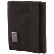 Бумажник VICTORINOX Lifestyle Accessories 4.0 Tri-Fold Wallet, чёрный, нейлон, 9x3x10 см