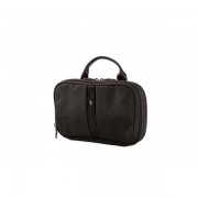 Несессер VICTORINOX Slimline Toiletry Kit, 2 отделения, чёрный, нейлон 800D, 25x6x15 см, 2 л