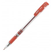 Шариковая ручка Hauser Turbo, пластик, цвет красный